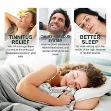 OUHOE Tinnitus Relief Drops Gentle cleaning in the ear to relieve tinnitus and back ear discomfort care drops