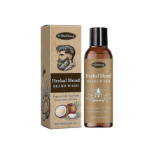 (Beard Cleaning Solution) Woodsleep Men's Beard Care Series Nourishing Beard Gentle Cleansing Moisturizing And Nourishing Beard Care