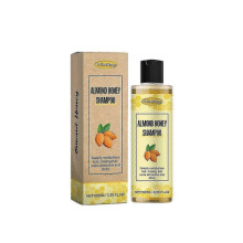 (Shampoo) Woodsleep Almond Honey Hair Care Nourish Hair Quality Repair Hair Luster Soft Nutrition