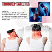 Cervical Sticker Relieve Back Cervical Vertebra Knee Joint Pain Cervical Vertebra Dilute Lymph Nursing Adhesive Bandage - Cervical Sticker-