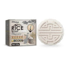 Southmoon Rice Shampoo Soap Hair Cleaning Nourishing And Hydrating Hair Supple Care - 100G~A