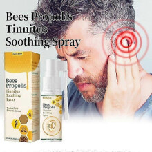 South Moon Propolis Tinnitus Care Spray Relieve Tinnitus Ear Discomfort Cleaning Earwax Ear Drop -