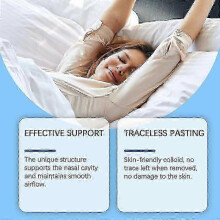 Nasal Sticker Night Sleep Care Body Care Ventilation Nasal Sticker Foreign Trade Wholesale Cross-Border Exclusive