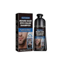 East Moon Beard Care Solution Fast Coloring Men's Hair Beard Split Dry Care Black Agent