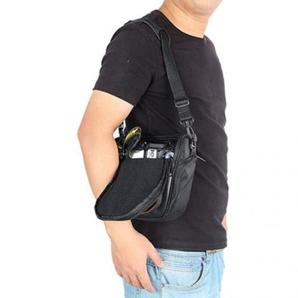 Waterproof Camera Case Shoulder Bag Backpack for Canon SLR DSLR