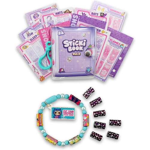 Sticki Rolls Sticki Book Series 2 Includes 120 Mini Stickers 2