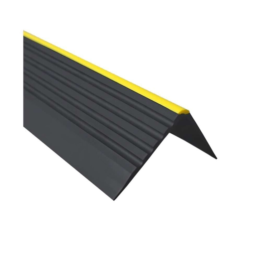 Stair Nosing 1.5M 730-Rd-On Anti Slip 55X40mm Flexible Pvc Edge Trim 5061067861435