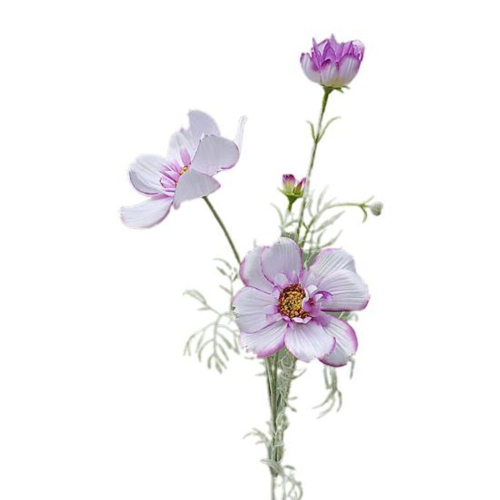 (white,purple) Simple Fake Flowers Fine Workmanship Multi-purpose Home Decor Luxury Big Galsang Flowers Home Wedding Party Decoration for Wedding