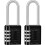 Padlock   Pack of 2 Long Combination Lock 4 Digit Padlock with Number Code   Lock with Number Code for Doors   Lockers   Garages   Colleges   Gyms 1
