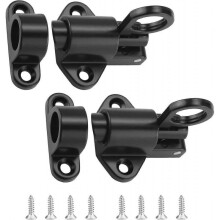 Spring Door Bolts 2 Pcs Spring Loaded Latch Advanced Aluminum Alloy Barrel Bolt