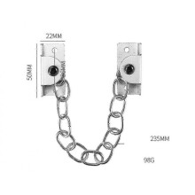 Stainless Steel Window Lock, Child Safety Chain, Guard Lock Anti-theft Chain