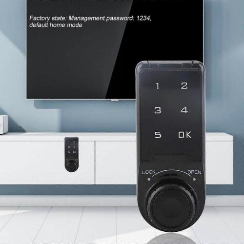 Digital Code Security Lock Touch Digital Keypad Password Security Lock Cabinet Coded Locker for 1