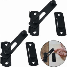 Toggle Latch Furniture Hardware Latches Brushed Finish Stainless Steel Door and Window Locks with Screws Push Pull Door Lock Door Bolt Bolts