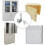 Mailbox lock, security lock cabinet door accessory with 2 keys 4