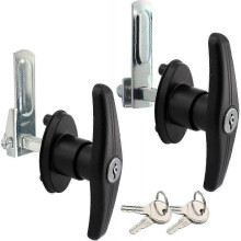 T-handle lock for truck cap truck canopy camper shell, keyed alike, fit for