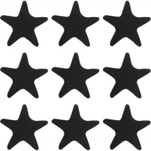 20pcs Anti Slip Safety Bathtub Stickers Non-Slip Bathroom Stickers Shower Strips Treads Anti Skid Tape for Shower Tub Steps Floor Decrationblack Star