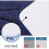 Memory Foam Bath Mat, Extra Soft Non-Slip,40 x 60 cm,Navy Blue 4