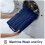Memory Foam Bath Mat, Extra Soft Non-Slip,40 x 60 cm,Navy Blue 5