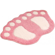 Bathroom Carpet Door Door Mat Bathroom Mat-Cute Paw Foot Toilet Bathtub Shower Anti-slip Mat Water Absorbent Quick-drying Washable Durable Carpet-40cm