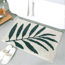Non-slip Bathroom Rugs, Bath Mat Bathroom Carpet Super Absorbent Soft Shower Suitable for Living Room/Kitchen/Bedroom Indoor Outdoor (40 * 60cm, Bambo