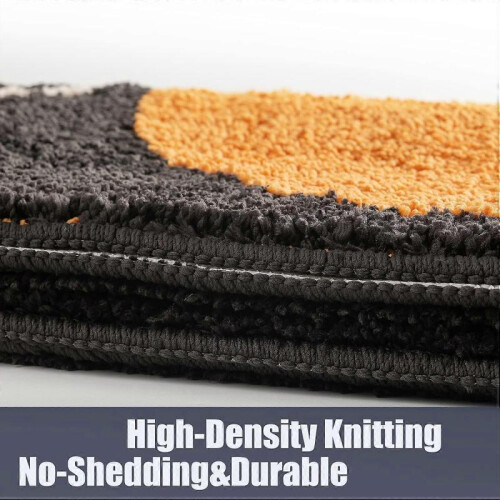Ultra Microfiber Soft Non-Slip Bath Mats for Bathroom 2