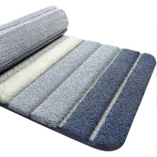 Non-Slip Bath Mat, Extra Soft Bathroom Rug, Machine Washable, Water Absorbent, 40 x 60 cm, Blue