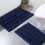 Grey Bathroom Rug Sets, Extra Thick Bath Rugs for Bathroom 1