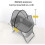(Black) Universal Mosquito Net For Pushchair 2