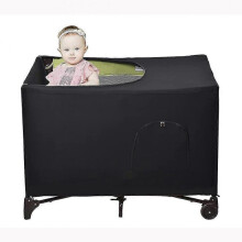 Crib Canopy Breathable Net Sleep Shade Blackout Travel Crib Canopy Cover And Tent for Indo