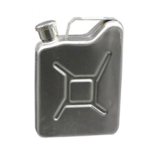 Outdoor Portable 5oz Stainless Steel Hip Flask Liquor Wine Pot Flagon Jerrycan Oil