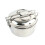 Picnic stainless steel portable single handle bento pan 2