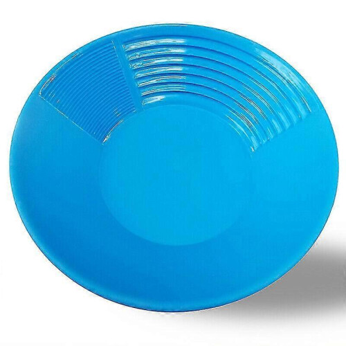 (Light Blue) Gold Pan Basin Nugget Mining Dredging Prospecting Sifting Panning 385x80mm 2