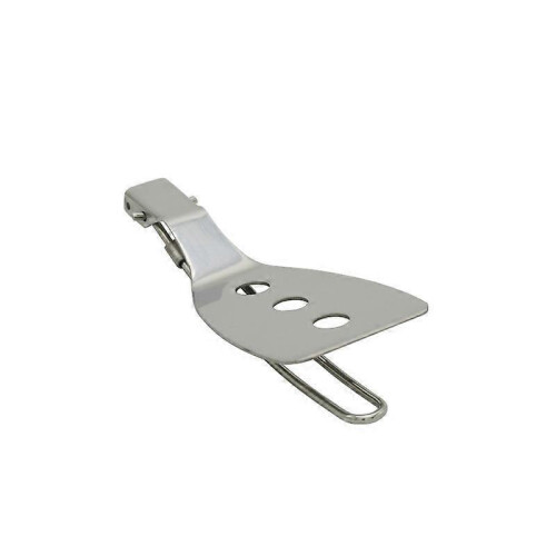 304 stainless steel folding flat frying shovel 2