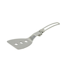 304 stainless steel folding flat frying shovel