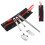 Camping stainless steel fork spoon chopsticks three piece set 3