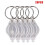 (White) 20pcs Portable Mini Led Flashlight Keychain Lamp Pocket Key Ring Torch 1