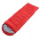 (1.3kg, Big Red) Portable Sleeping Bag Envelope Type Splicing Lightweight Waterproof Sleeping Bag For 1