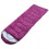 (700g, Purple) Portable Sleeping Bag Envelope Type Splicing Lightweight Waterproof Sleeping Bag For 1