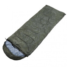 (1.3kg, Army Green) Portable Sleeping Bag Envelope Type Splicing Lightweight Waterproof Sleeping Bag For
