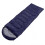 (1.3kg, Navy Blue) Portable Sleeping Bag Envelope Type Splicing Lightweight Waterproof Sleeping Bag For 1