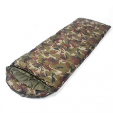 (1.8kg, Army Green Camouflage) Portable Sleeping Bag Envelope Type Splicing Lightweight Waterproof Sleeping Bag For