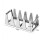 Multifunction Stainless Steel Bbq Holders Rack Grill Stands 5