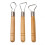3pcs Pottery Clay Tools 7 Inch Flat Wire Cutter Diy Sculpting Set for Pottery 1
