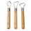 3pcs Pottery Clay Tools 7 Inch Flat Wire Cutter Diy Sculpting Set for Pottery 2