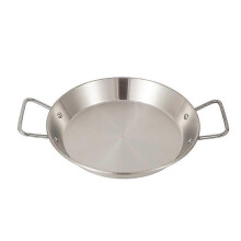 Outdoor stainless steel double eared pan