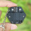 (Black) Multifunctional Outdoor Tool Hexagonal Folding Coin Cutter Keychain Screwdriver 4