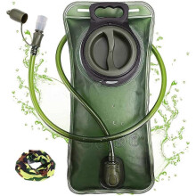 Hydration Bladder 2 Liter Water Reservoir, Water Storage Bladder Bag, Hydration Pack Replacement, for Hiking Biking Climbing Cycling Running, Large Op