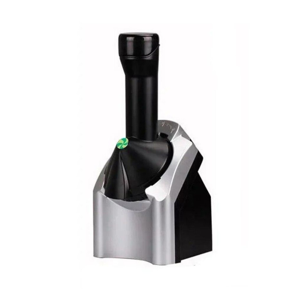 (black, AU) Automatic Ice Cream Maker Electric Frozen Fruit Dessert Icecream Pressing Machine Frozen Yogurt Milkshake Squeezer