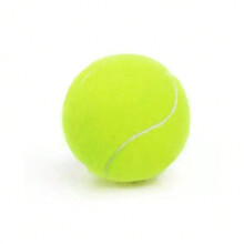 (Yellow) High Elasticity Training Entertainment Ball Tennis For Competition Training Exercises Elastic Fiber Rubber Outdoor Tennis Ball