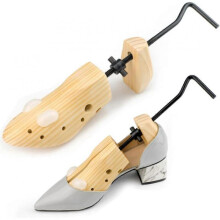 TMIL 2 Shoe Trees Shoe Stretcher High Quality Eco-Friendly Pine Wood Adjustable Shoe for Women Men Stretches in Length and WidthM